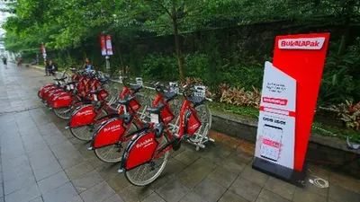 Bukabike, Fasilitas Gratis Bersepeda Keliling Kebun Raya Bogor. (ayobogor.com/Husnul Khatimah)