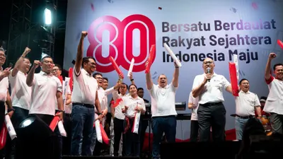Gelorakan Semangat Nasionalisme, Bank Mandiri Meriahkan Pesta Rakyat HUT RI Ke-80 di Bundaran HI
