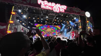 Happy Asmara hingga KPK Tampil di wondrstage BNI HUT ke-80 RI