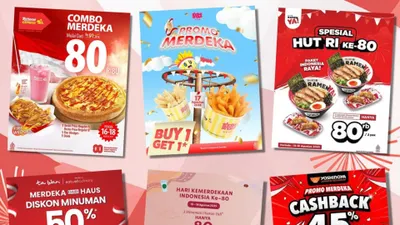 3 Promo Merdeka yang Bisa Dinikmati hingga 18 Agustus 2025, Buruan Serbu!