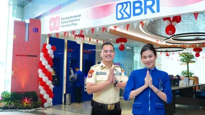 BRI hadir dengan 8 kontribusi nyata di HUT ke-80 RI, dari UMKM hingga PMI, demi Indonesia berdaulat, sejahtera, dan maju.