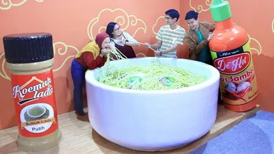 Salah satu spot foto di OMG Rooms Summarecon Mall Bekasi (istimewa)