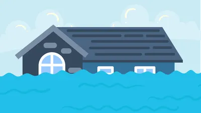 Ilustrasi banjir (ayobandung.com)
