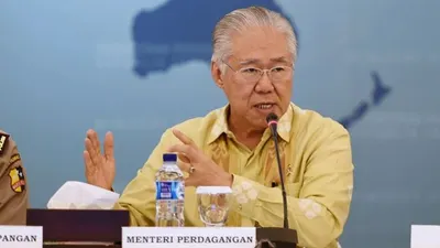 Menteri Perdagangan (Mendag) Enggartiasto Lukita. (Antara)
