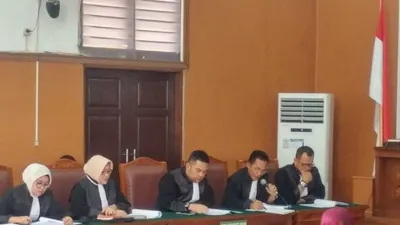 Majelis Hakim Sidang Kasus Hoaks Ratna Sarumpaet. (Antara)