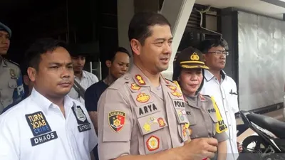 Wakil Kepala Polresta Depok, AKBP Arya Perdana. (Antara)