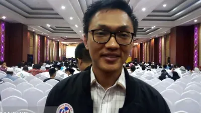 Sekretaris Koordinator Nasional Solidaritas Ulama Muda Jokowi (Samawi) Aminudin Ma'ruf. (Antara)