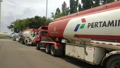 Truk Tangki Pertamina (Antara)