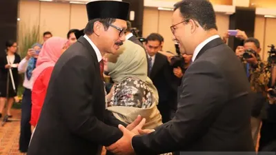 serah terima jabatan (Sertijab) Kepala Perwakilan BI Provinsi DKI Jakarta, Senin (25/3/2019). (Antara)