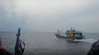Kapal Ikan Berbendera Malaysia Ditangkap di Laut Natuna