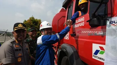 Pertamina jamin pasokan bbm aman jelang pemilu. (Humas Pertamina)