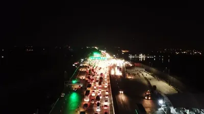 Kepadatan arus di ruas Tol Jakarta-Cikampek pada H-7 Lebaran , Rabu (29/5/2019). (Jasa Marga)
