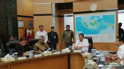 Rakorsus Menkopolhukam Jelang Pemilu (Antara)