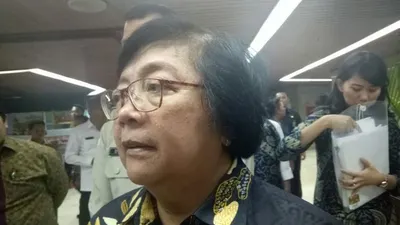 Menteri Lingkungan Hidup dan Kehutanan Siti Nurbaya Bakar. (Antara)