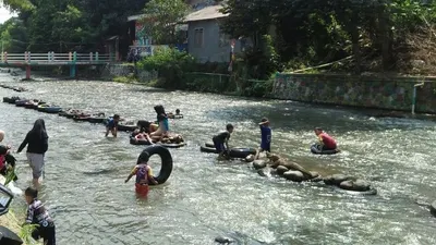 Kampung Warna-Warni Katulampa, Wisata Liburan Sekolah Murah Meriah