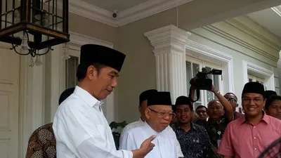 Jokowi dan Ma'ruf Amin (Antara)