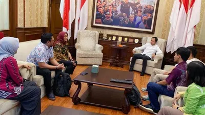Audiensi Vital Strategies dengan Wali Kota Bogor terkait peringatan hari tampa tembakau.