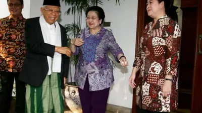 Ilustrasi Ma'ruf Amin (Antara)