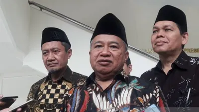 Ketua Bidang Hubungan Luar Negeri MUI Muhyidin Junaidi. (Antara)