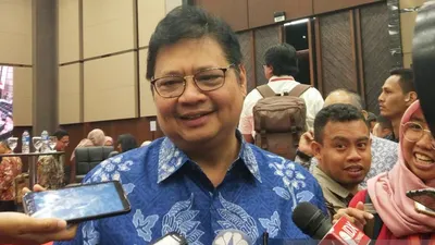 Menteri Perindustrian Airlangga Hartarto. (Antara)