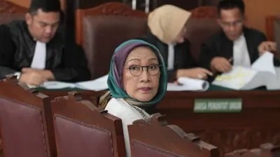 Ratna Sarumpaet menjalani sidang di Pengadilan Negeri (PN) Jaksel. (Antara)