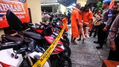 Motor Hasil Perampokan Ojek Daring Diamankan Polres Metro Jakbar