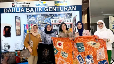 Taspen Dukung UMKM Binaan Tembus Panggung Pameran Batik Nasional