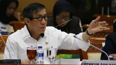 Menteri Hukum dan HAM Yasonna Laoly
