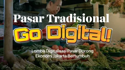 Pasar tradisional Jakarta kini mengalami transformasi besar-besaran yang sangat menggembirakan. (Sumber: X @DKI Jakarta | Foto: X @DKI Jakarta)