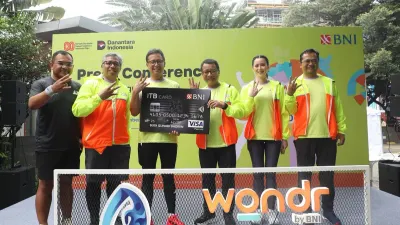 BNI dan ITB Gelar Community Run Jelang wondr ITB Ultra Marathon 2025