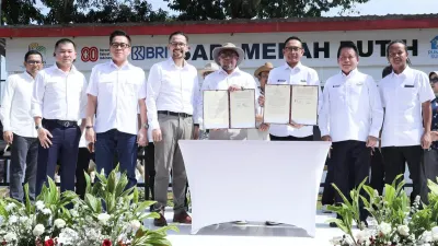 Komitmen BRI Dukung Swasembada Pangan Lewat Sapi Merah Putih