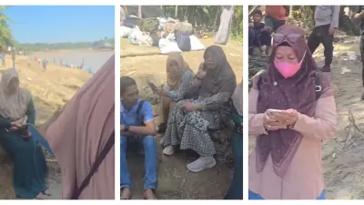 Korban Bencana di Bireuen Aceh Akhirnya Bisa Hubungi Keluarganya (Sumber: X @ahriesonta)