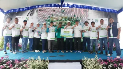 Kegiatan penanaman ini diharapkan memberikan dampak berkelanjutan bagi kawasan hulu dan hilir DAS. (Sumber: Ist)