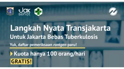 Transjakarta Buka Pemeriksaan Rontgen Paru Gratis (Sumber: Instagram @pt_transjakarta)