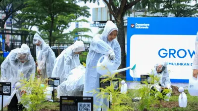 BRI Dorong Gerakan Lingkungan Berkelanjutan dengan Aksi Tanam dan Edukasi Pohon