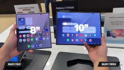 Spesifikasi Samsung Galaxy Z Trifold. (Sumber: youtube.com/@YoutuberCupu)