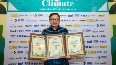 Upaya Ramah Lingkungan Diakui Dunia, bank bjb Menang Besar di Climate Awards 2025