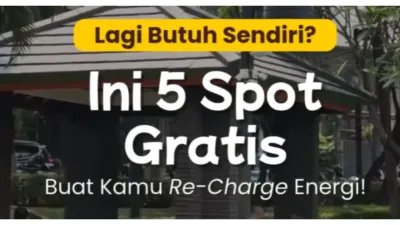 5 Spot Gratis yang Adem, Tenang dan Ramah Buat Me Time di Jakarta, Healing Sejenak di Tengah Hiruk Pikuknya Kota