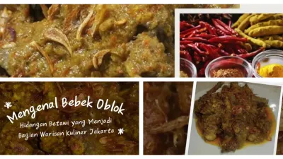 Bebek Oblok, Hidangan Tradisional Betawi (Sumber: Instagram @dkijakarta)