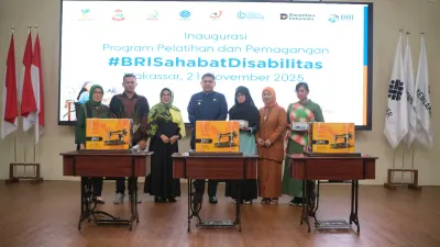 Program TJSL BRI Peduli Berdayakan Penyandang Disabilitas di Sulawesi Selatan