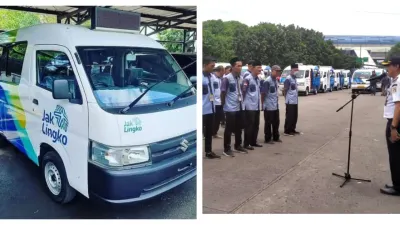 Cegah Terjadinya Kecelakaan Lalu Lintas, Puluhan Pramudi Jak Lingko Disosialisasikan Bekerja Sesuai SOP