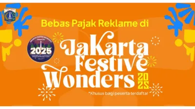 Pelaku Usaha Bebas Pajak Reklame di Jakarta Festive Wonders 2025, Apa Syaratnya?