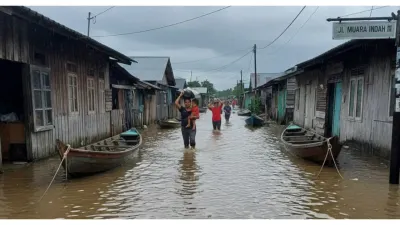 Mulai Hari Ini! Imbauan Banjir Rob bagi Warga Pesisir DKI Jakarta hingga 23 Desember 2025