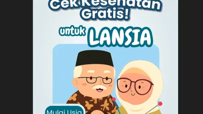 Merapat! Program Cek Kesehatan Lansia Gratis dari Dinkes DKI, Bisa Periksa 9 Penyakit Ini 