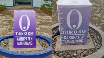 Viral Tugu Titik Nol Tangerang Rp2,3 Miliar, Punya Fasilitas Apa Saja?