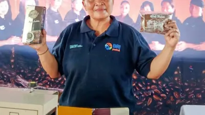 BRI Peduli Dampingi KWT Sari Amerta Giri Kembangkan Usaha Kopi di Bali