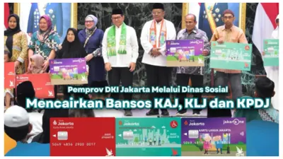 Bansos KAJ, KJL, dan KPDJ Bulan Desember 2025 Resmi Cair (Sumber: Instagram @dinsosdkijakarta)