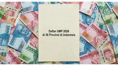 Daftar UMP 2026 di 36 Provinsi di Indonesia, Ada 2 Daerah yang Belum Mengumumkan