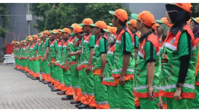 Pemprov DKI Jakarta Kerahkan 3.395 Petugas untuk Jaga Kebersihan saat Malam Tahun Baru 2026