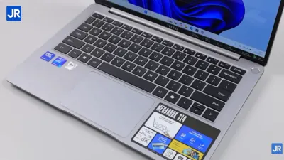 Spesifikasi TECNO Megabook S14. (Sumber: youtube.com/@JagatReview)